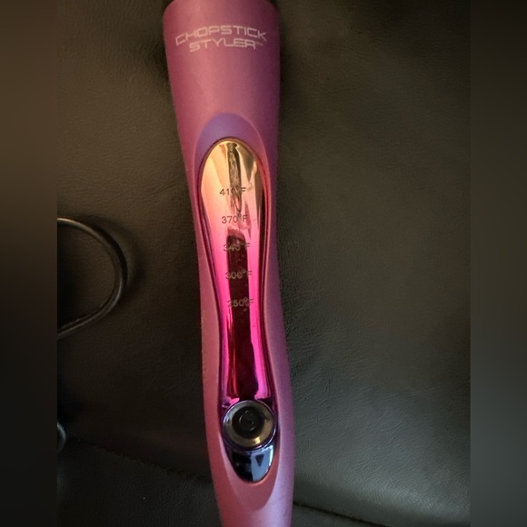 CHOPSTICK STYLER Master Curling Wand Iron Rectangular 1 inch Ceramic Barrel EUC - Picture 2 of 3
